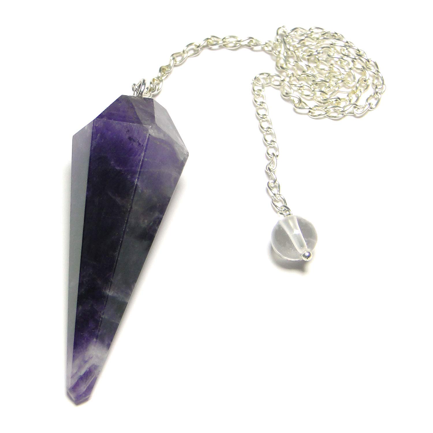 Amethyst Faceted Pendulum Amethyst Faceted Pendulum